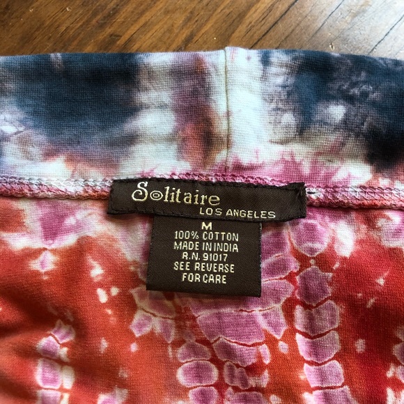 Dip dyed bohemian skirt dress. - Picture 5 of 5